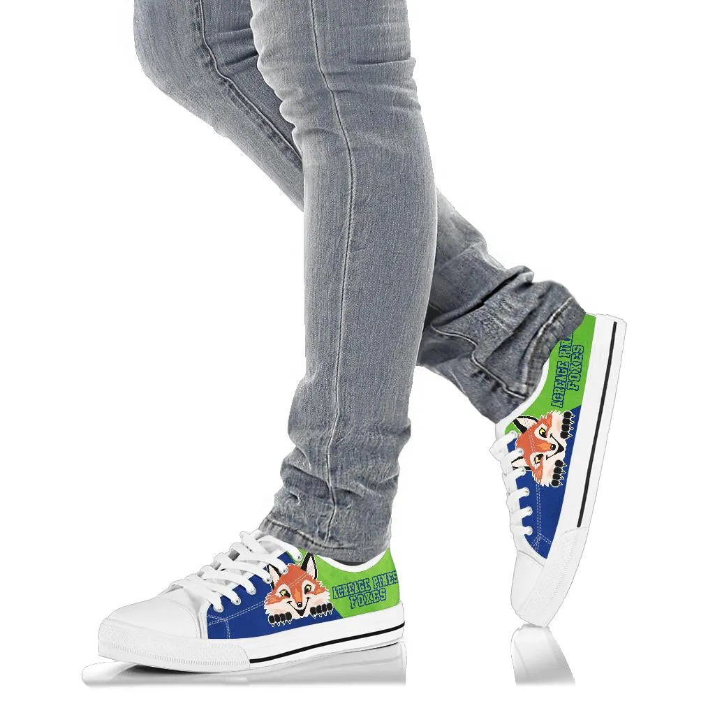 Acreage Pines Foxes-Low-top Canvas Shoes