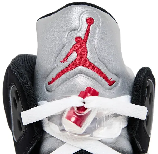 Air Jordan 5 Retro OG 'Black Metallic Reimagined' Sneakers for Men
