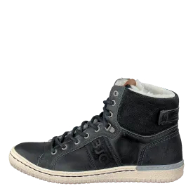 Alec Mid Fur Navy