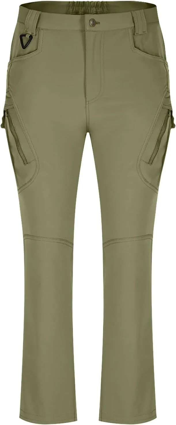 Cargo Pants for Men Baggy High Stretch Sweatpants Waterproof with Multi Pockets Sports and Outdoors Hiking Fishing Gear