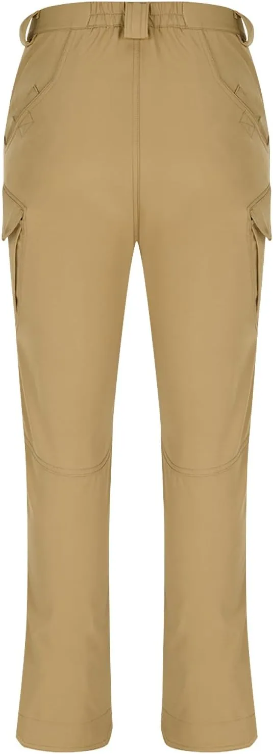 Cargo Pants for Men Baggy High Stretch Sweatpants Waterproof with Multi Pockets Sports and Outdoors Hiking Fishing Gear