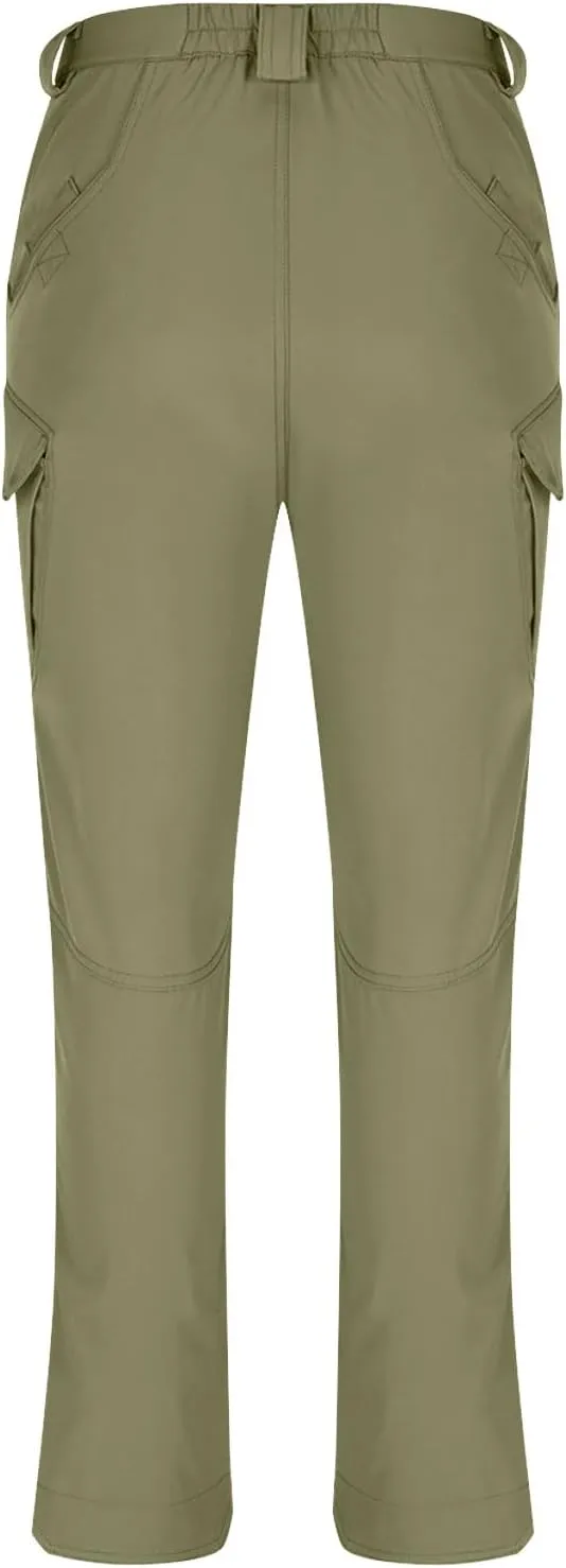 Cargo Pants for Men Baggy High Stretch Sweatpants Waterproof with Multi Pockets Sports and Outdoors Hiking Fishing Gear