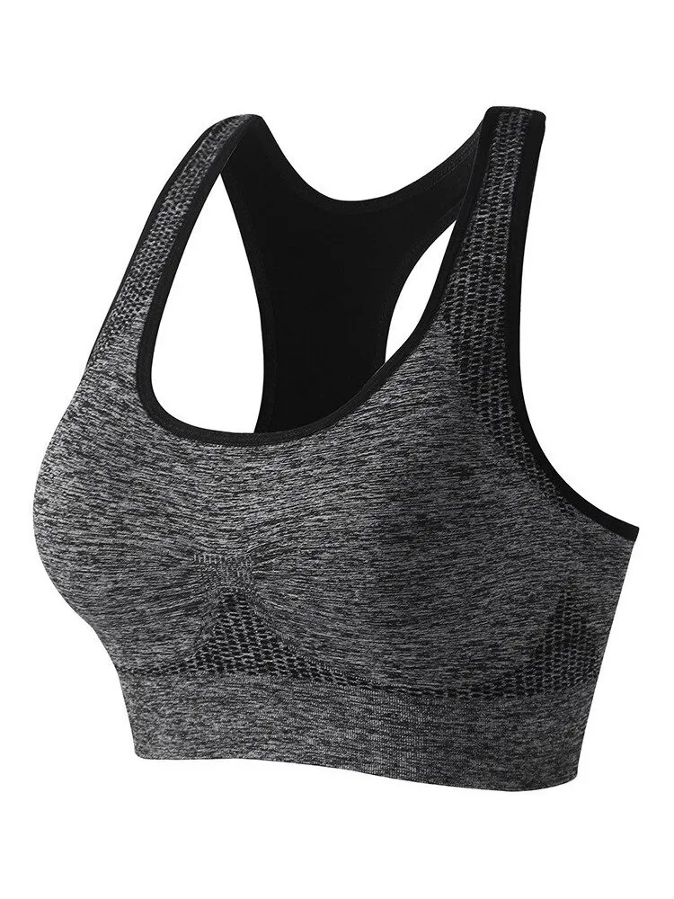 Elastic Quick-Dry Women's Bras-Tops with Lining - SF0475
