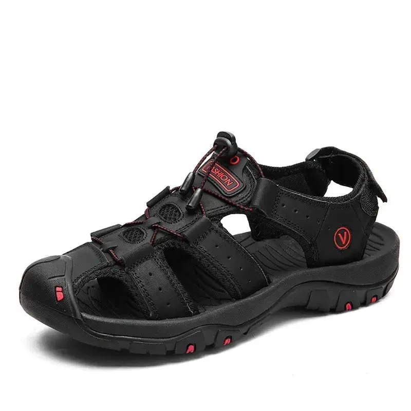 Fashion Man Beach Sandals Summer Men's Outdoor Shoes Roman Men Casual Comfortable Large Size 46 Sandals For Men v2