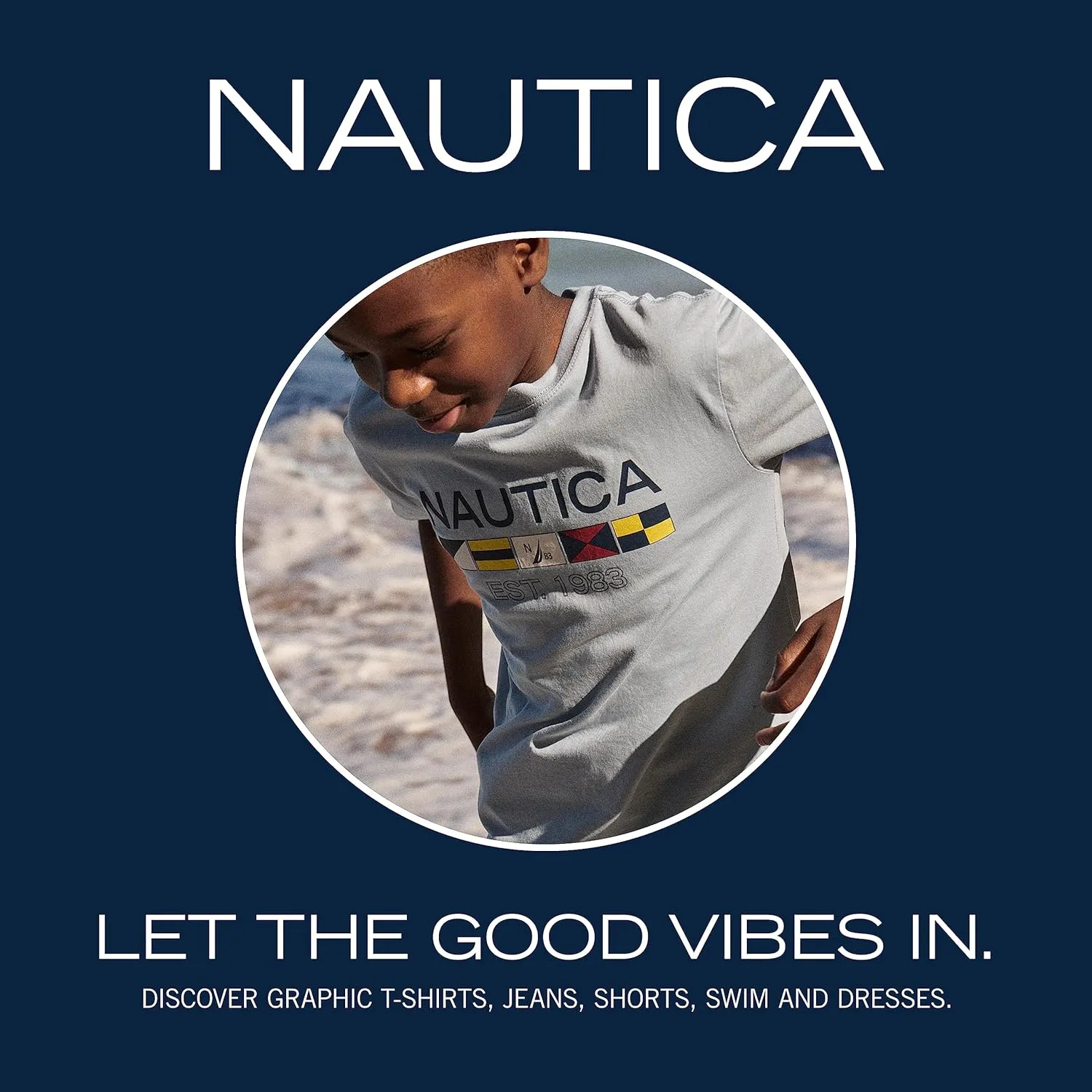 Nautica Boys' Pull-on Stretch Twill Jogger Pant, Drawstring Closure