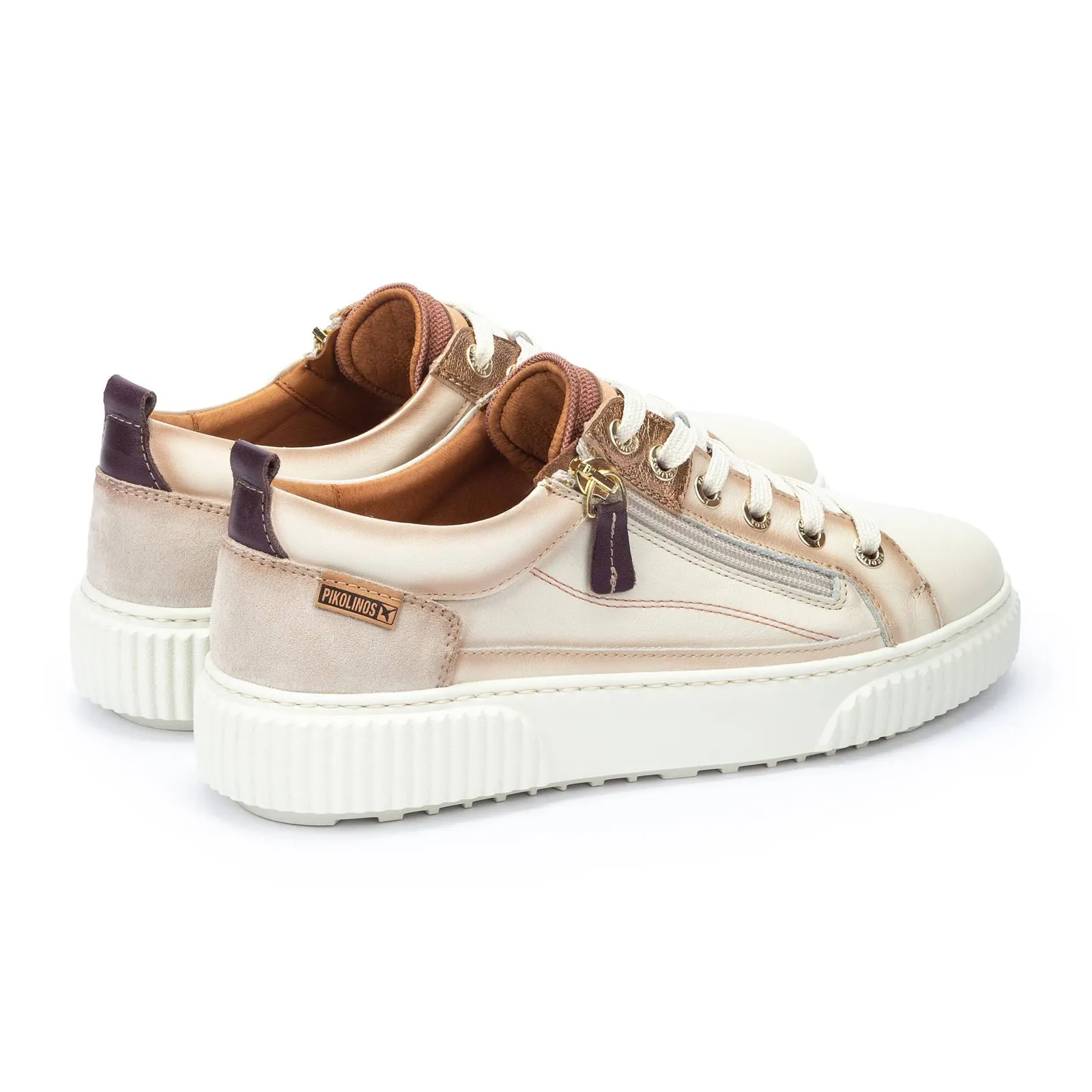 Sneaker for Women: Pikolinos Riells W4Z-6784C2 in Nata Color