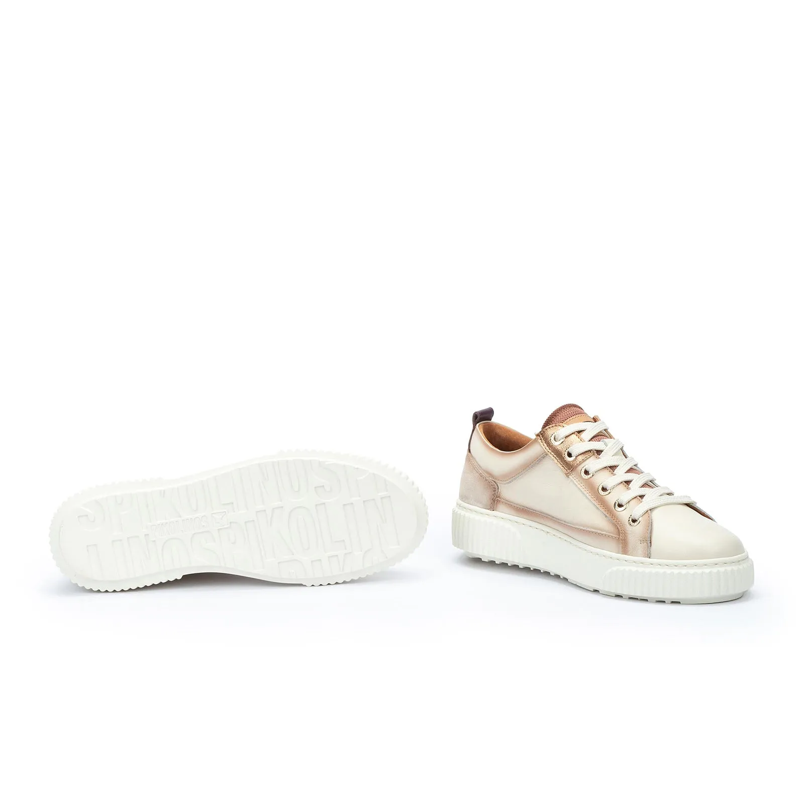 Sneaker for Women: Pikolinos Riells W4Z-6784C2 in Nata Color
