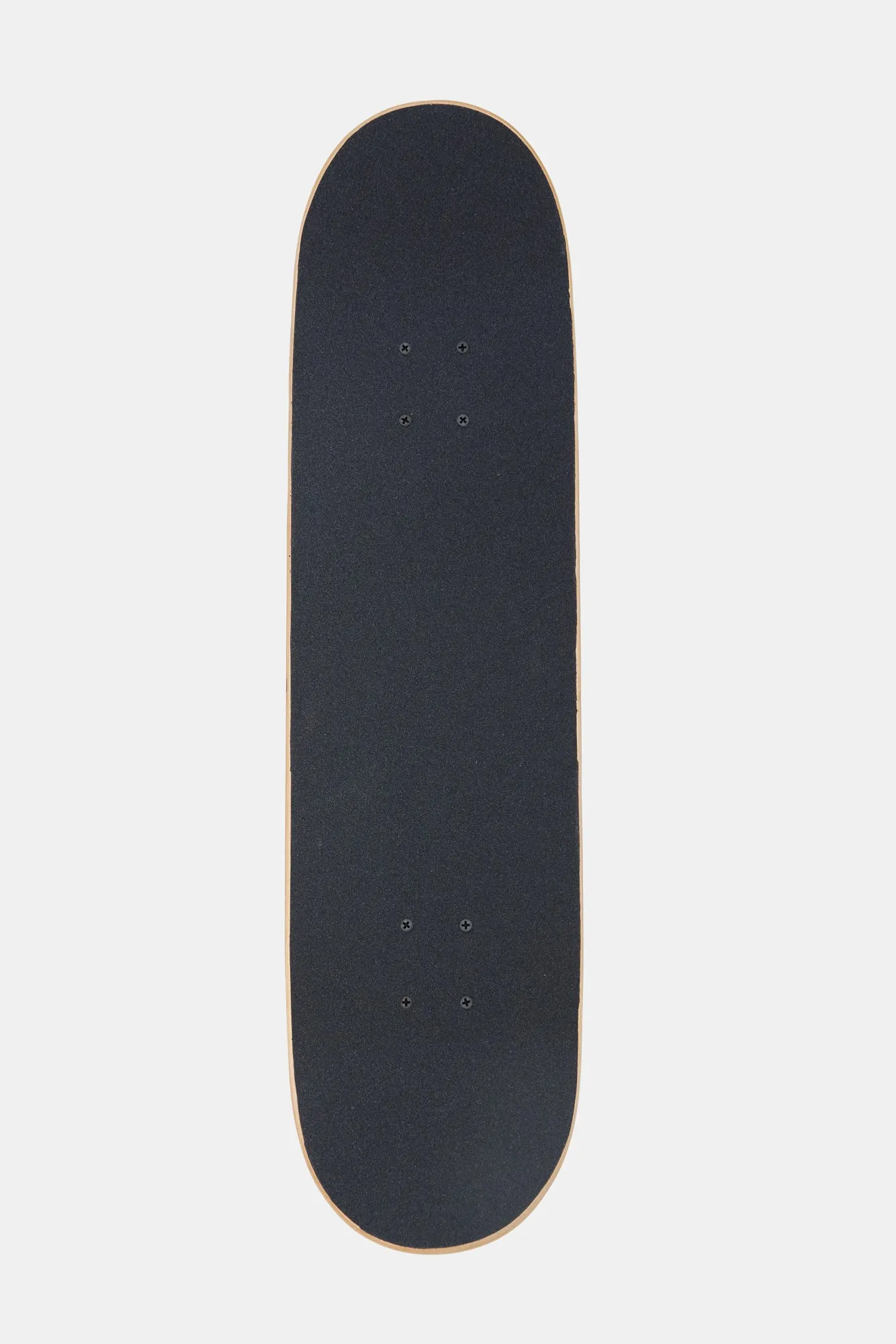 Skateboard imprimé logo doré Zoo York 8"