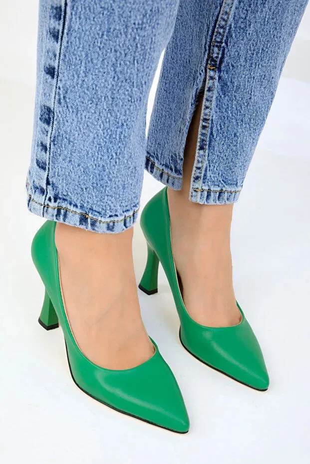 Soho Women's Emerald Green Classic Heel