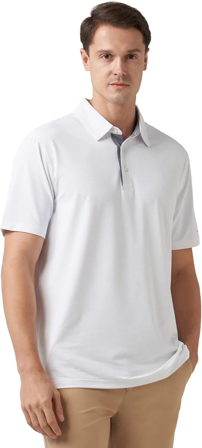 Willit Men's Golf Polo Shirts Short Sleeve Quick Dry Moisture Wicking Performance Classic Collared Casual