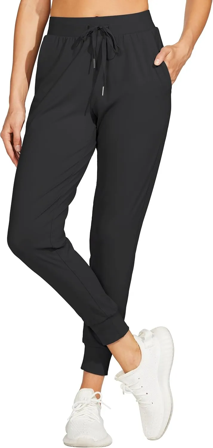 Willit Women's Joggers Pants Lightweight Athletic Sweatpants with Pockets Running Workout Casual Tapered Pants