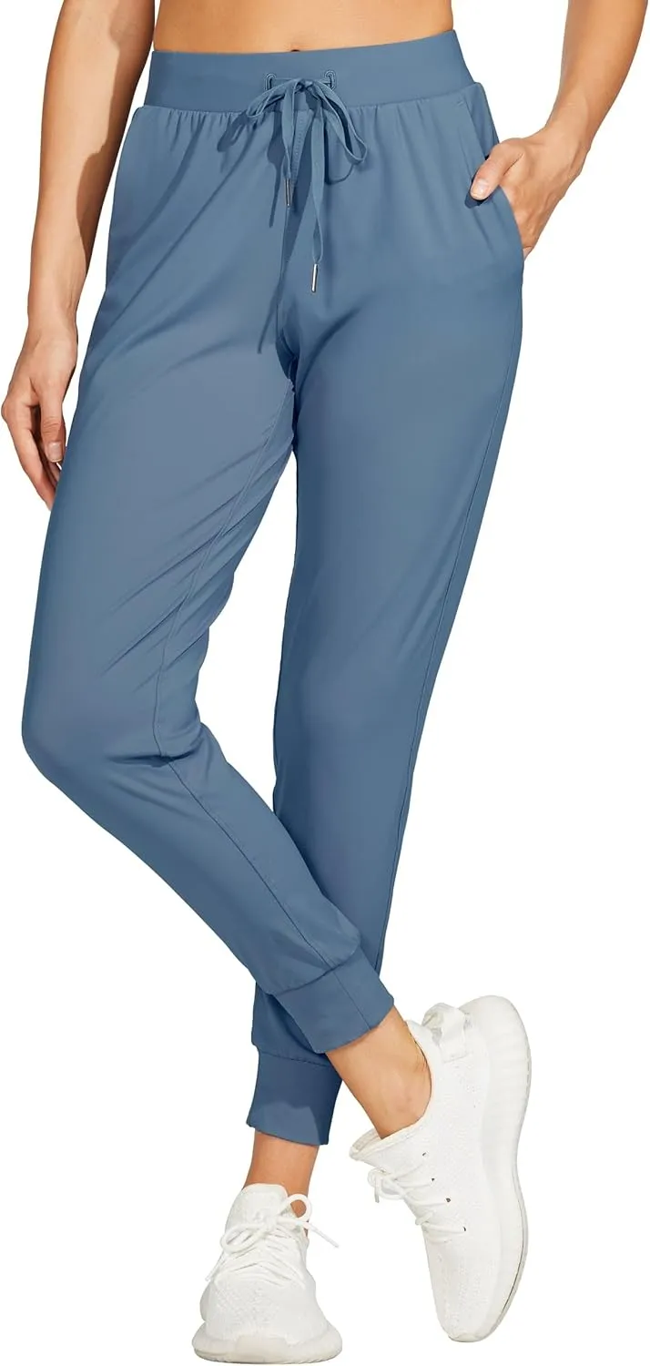 Willit Women's Joggers Pants Lightweight Athletic Sweatpants with Pockets Running Workout Casual Tapered Pants