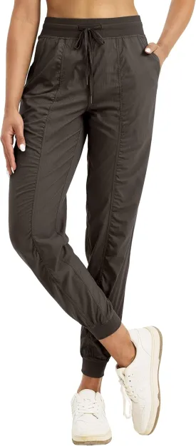 Willit Women's Workout Jogger Studio Track Athletic Pants Hiking Casual Pants with Pockets Lightweight