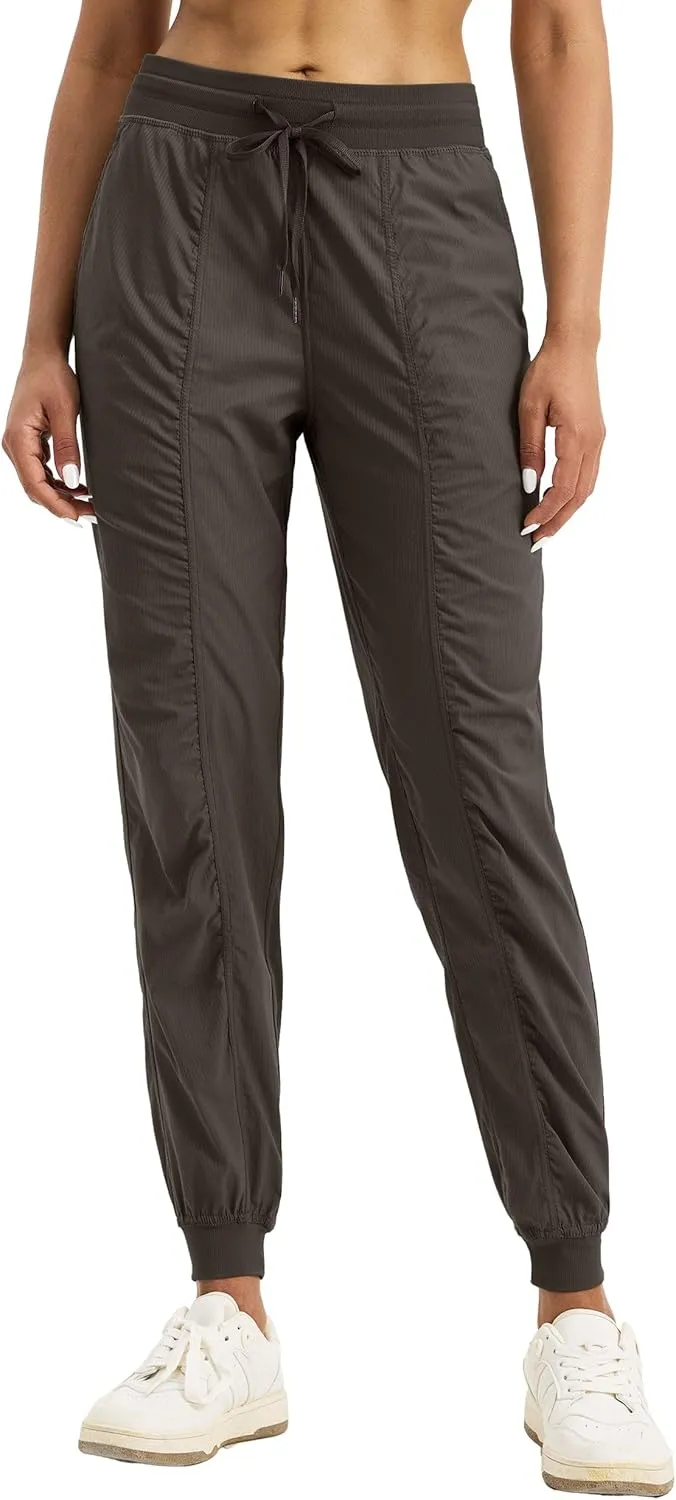 Willit Women's Workout Jogger Studio Track Athletic Pants Hiking Casual Pants with Pockets Lightweight